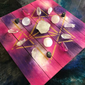 Sacred Connection Merkaba Crystal Grid